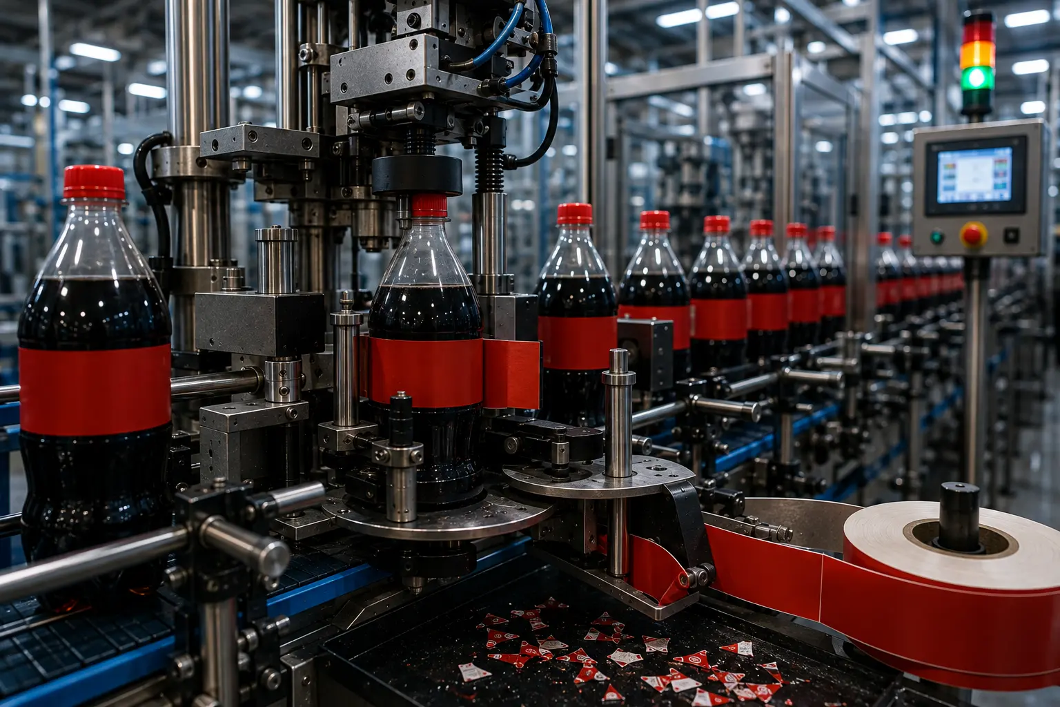 Coca-Cola Kwanza labeller correction visual